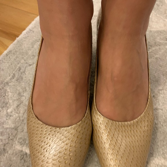 Heel size Europe 38 100% leather tan nude - Picture 4 of 8